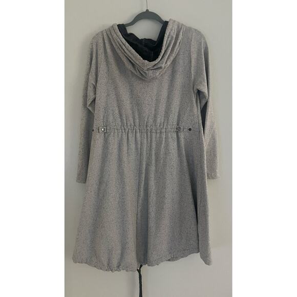 Spirithouse Gray Longline Lightweight Button Up Jacket Small - Picture 2 of 12